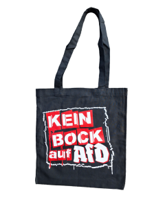 KEIN BOCK AUF NAZIS 'Kein Bock Auf AFD' Baumwolltasche 