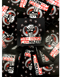 KEIN BOCK AUF NAZIS 'Faust' 50er Aufkleber Paket