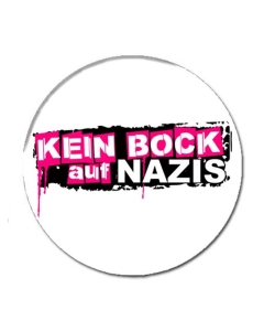 KEIN BOCK AUF NAZIS 'Logo' Button