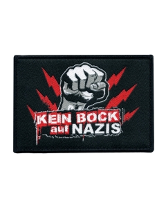 KEIN BOCK AUF NAZIS 'Raised Fist' Aufnäher