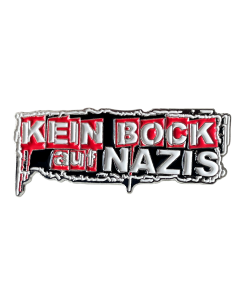 KEIN BOCK AUF NAZIS 'Kein Bock Auf Nazis' Metallpin