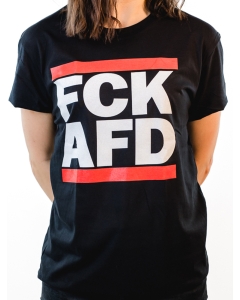 KEIN BOCK AUF NAZIS 'FCK AFD' Tailliertes Shirt