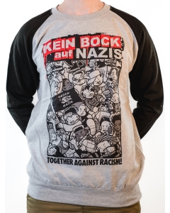 KEIN BOCK AUF NAZIS 'Together' Baseball Sweater