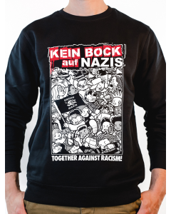  KEIN BOCK AUF NAZIS 'Together' Sweater schwarz