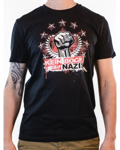 KEIN BOCK AUF NAZIS 'Faust rot' Unisex Shirt