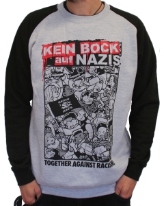 KEIN BOCK AUF NAZIS 'Together' Baseball Sweater