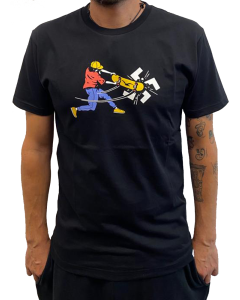 KEIN BOCK AUF NAZIS 'Cleptomanicx - Fight Them' Unisex Shirt schwarz