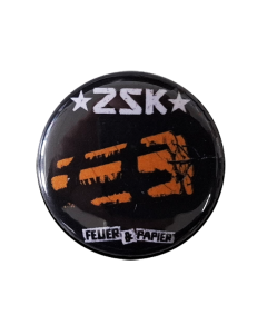 ZSK 'Feuer und Papier' Button