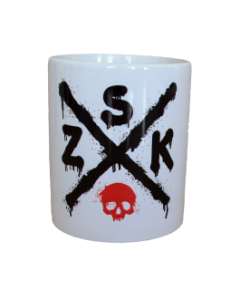 ZSK 'Cross' Tasse weiß