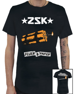 ZSK 'Feuer und Papier' Unisex Shirt
