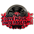 KEIN BOCK AUF NAZIS 'Love Music' Metallpin