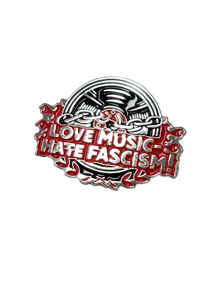 KEIN BOCK AUF NAZIS 'Love Music' Metallpin
