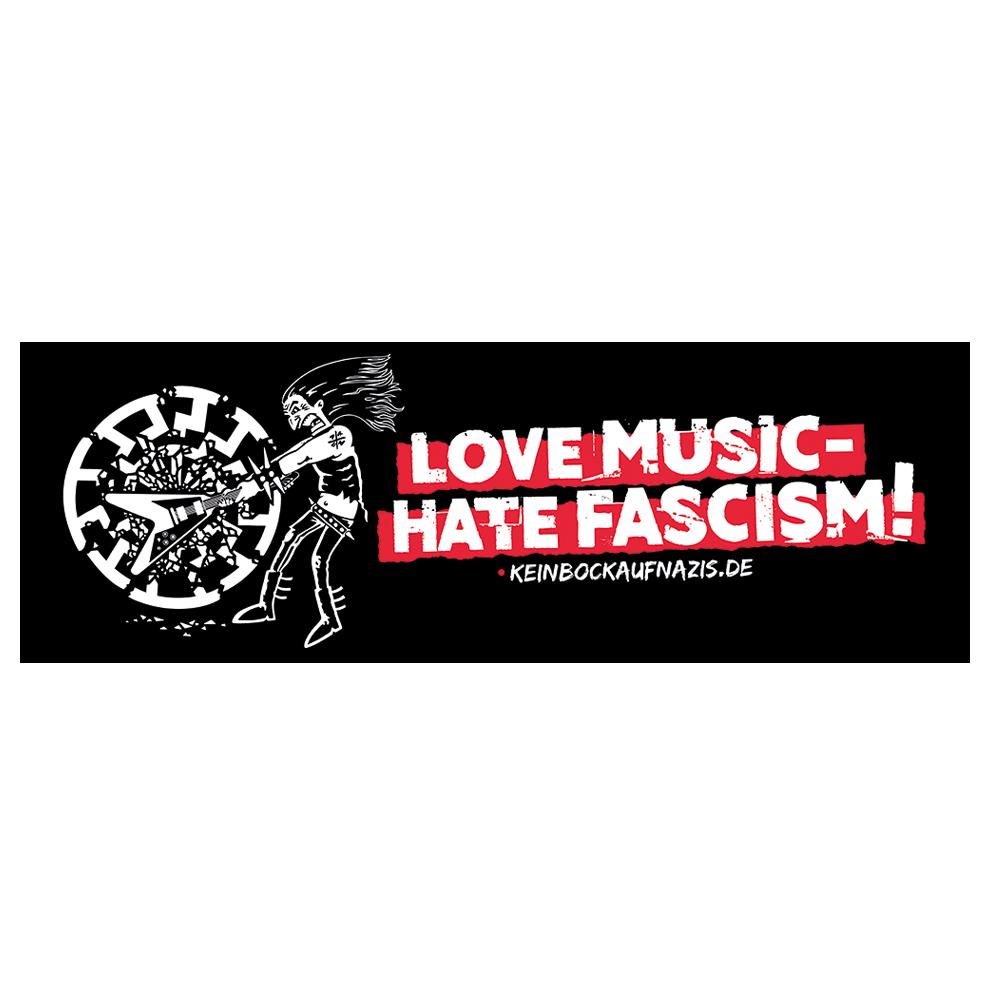 KEIN BOCK AUF NAZIS 'Metal' Festival-Banner