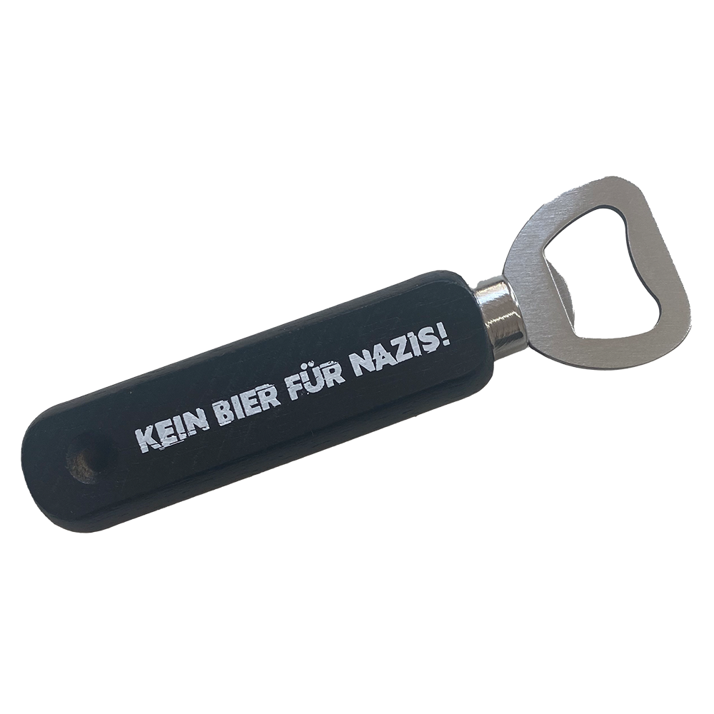 KEIN BOCK AUF NAZIS 'Kein Bier für Nazis' Flaschenöffner