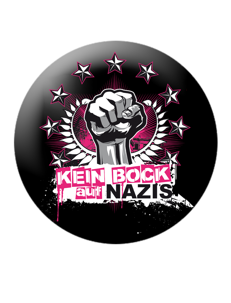 KEIN BOCK AUF NAZIS 'Faust' Button