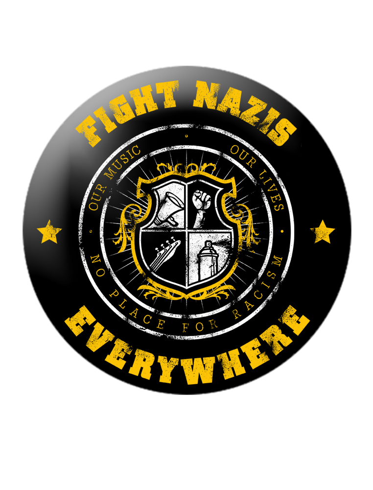 KEIN BOCK AUF NAZIS 'Fight Nazis' Button