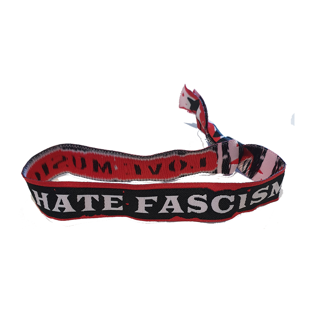 KEIN BOCK AUF NAZIS 'Love Music Hate Fascism' Armband