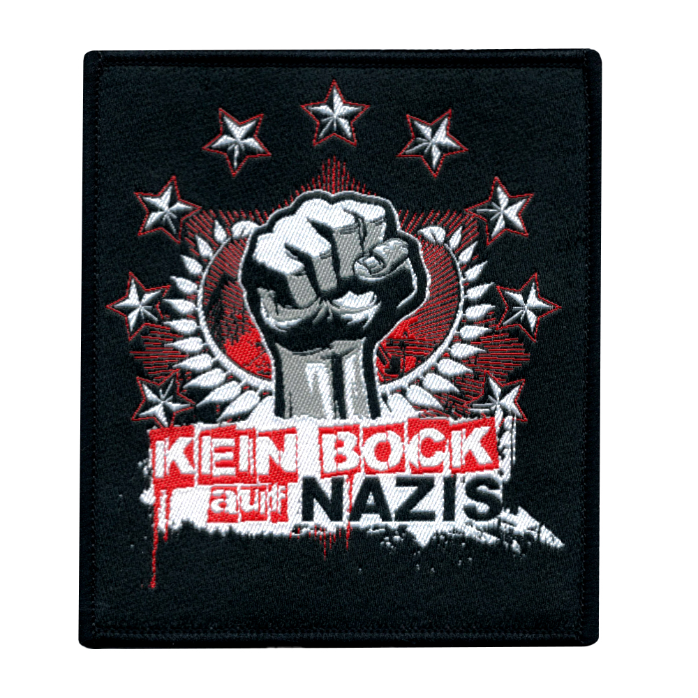 KEIN BOCK AUF NAZIS 'Faust' Aufnäher
