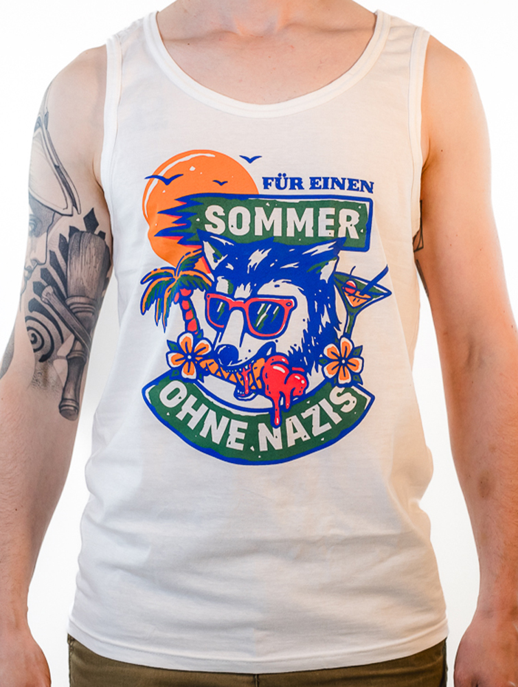KEIN BOCK AUF NAZIS 'Sommer ohne Nazis' Tank