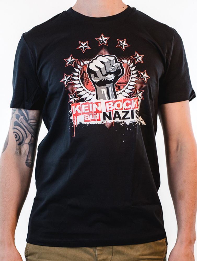 KEIN BOCK AUF NAZIS 'Faust rot' Unisex Shirt