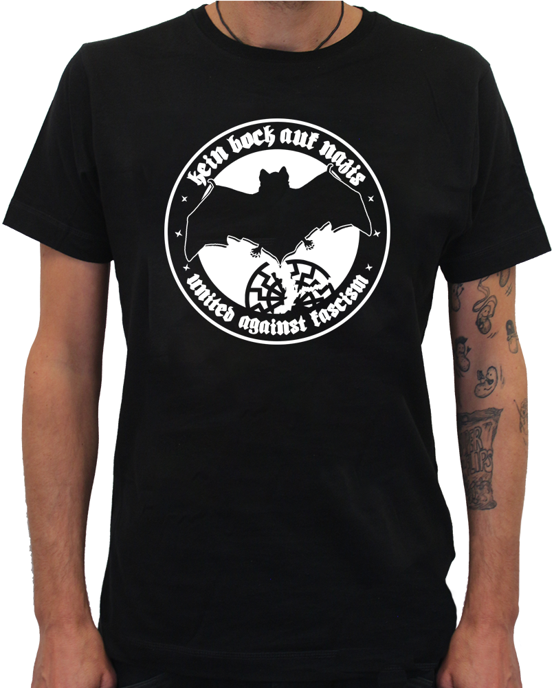KEIN BOCK AUF NAZIS 'Fledermaus' Unisex Shirt