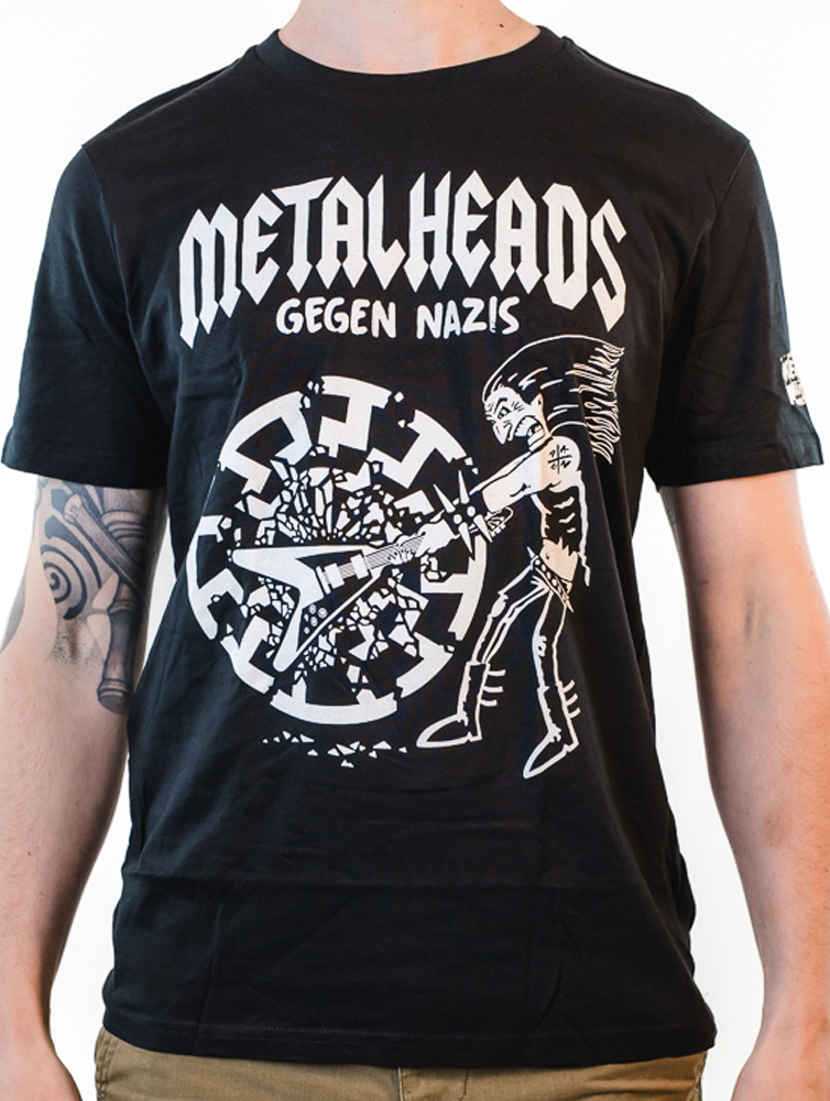 KEIN BOCK AUF NAZIS 'Metalheads gegen Nazis' Unisex Shirt