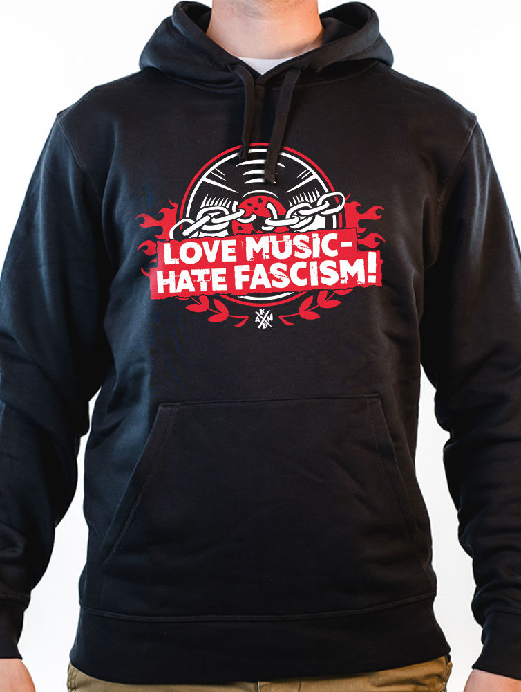 KEIN BOCK AUF NAZIS 'Love Music' Kapu