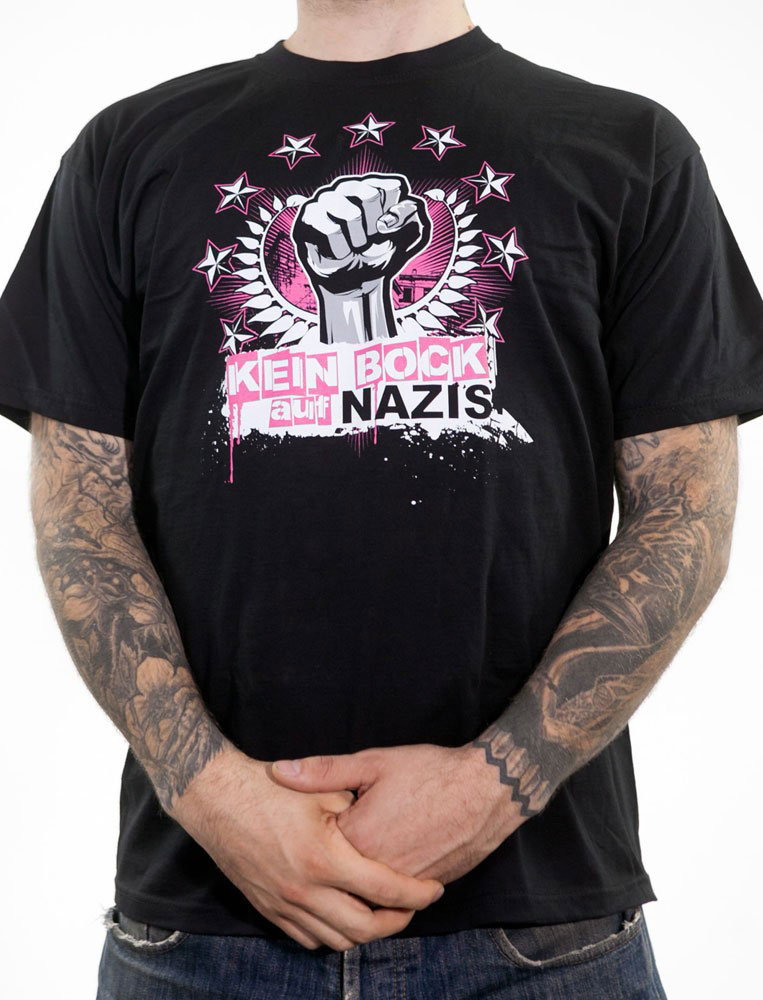 KEIN BOCK AUF NAZIS 'Faust' Pink Unisex Shirt