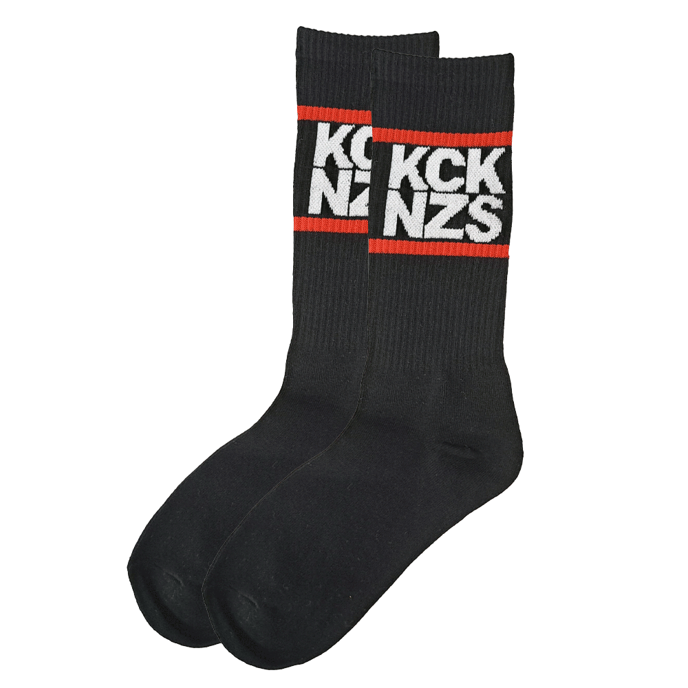 KEIN BOCK AUF NAZIS 'KCK NZS' Socken