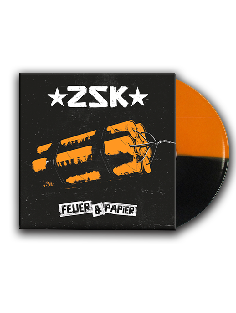 ZSK 'Feuer und Papier' Black-Orange LP