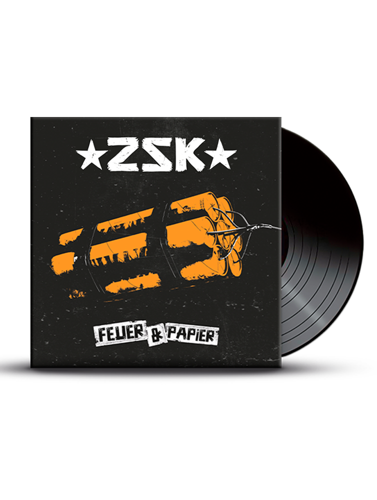 ZSK 'Feuer und Papier' Vinyl Schwarz