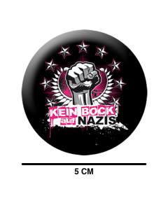 KEIN BOCK AUF NAZIS 'Faust' Magnet ⌀5cm