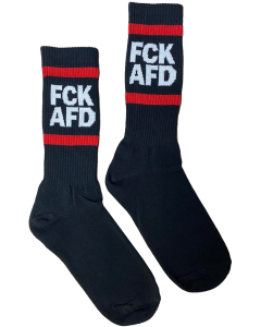 KEIN BOCK AUF NAZIS 'FCK AFD' Socken