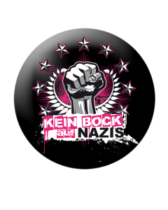 KEIN BOCK AUF NAZIS 'Faust' Button