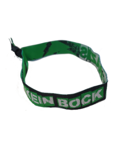 KEIN BOCK AUF NAZIS 'Logo' Festival Armband grün 