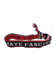 KEIN BOCK AUF NAZIS 'Love Music Hate Fascism' Armband 