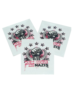 KEIN BOCK AUF NAZIS 'Faust' Tattoo 3er Set