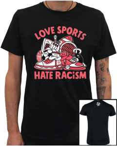 KEIN BOCK AUF NAZIS 'Love Sports' Unisex Shirt schwarz