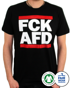  KEIN BOCK AUF NAZIS 'FCK AFD' Unisex Shirt