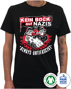 KEIN BOCK AUF NAZIS 'Handshake' Unisex Shirt