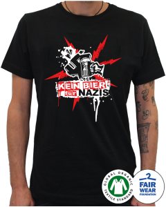 KEIN BOCK AUF NAZIS 'Kein Bier für Nazis' Unisex Shirt